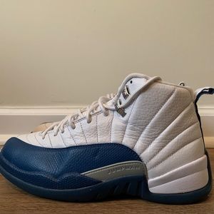 2015 French Blue Jordan 12s .